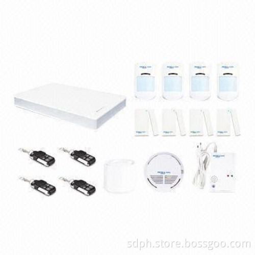 Intelligent Auto-dial Wireless Security GSM Alarm System with CE, RoHS and PAHS Marks
